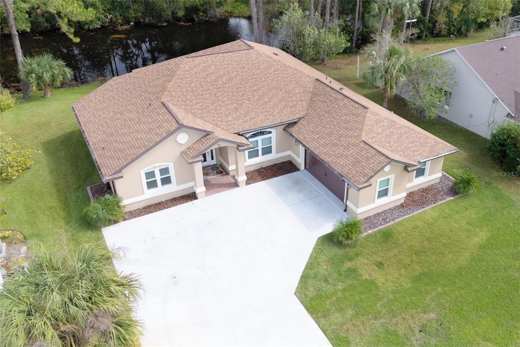 Aerial of House