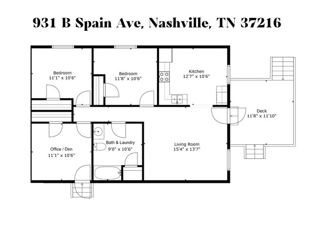 $1,800 | 931 B Spain Avenue | East Hill