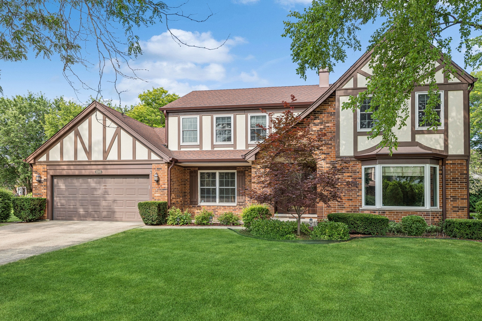 front view of house with a yard