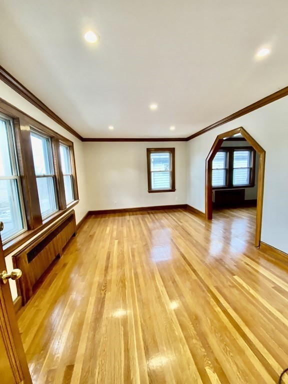 a view of livingroom with an empty space