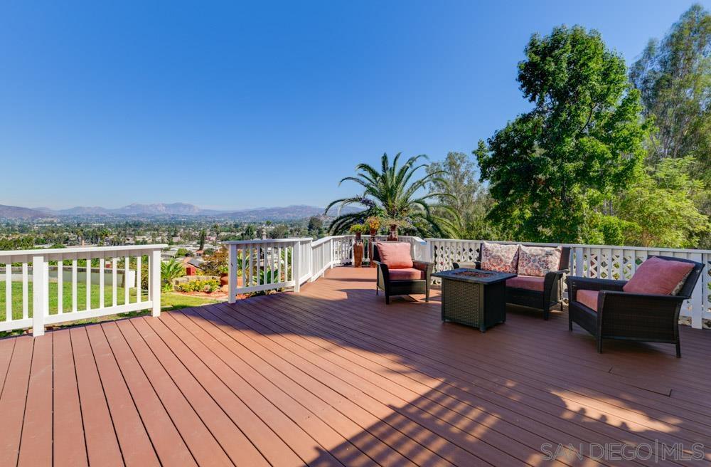 a terrace view with sitting space and garden view