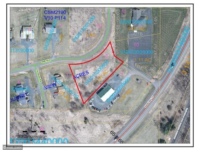 $69,900 | Lot 8 94th Avenue | Osceola Town