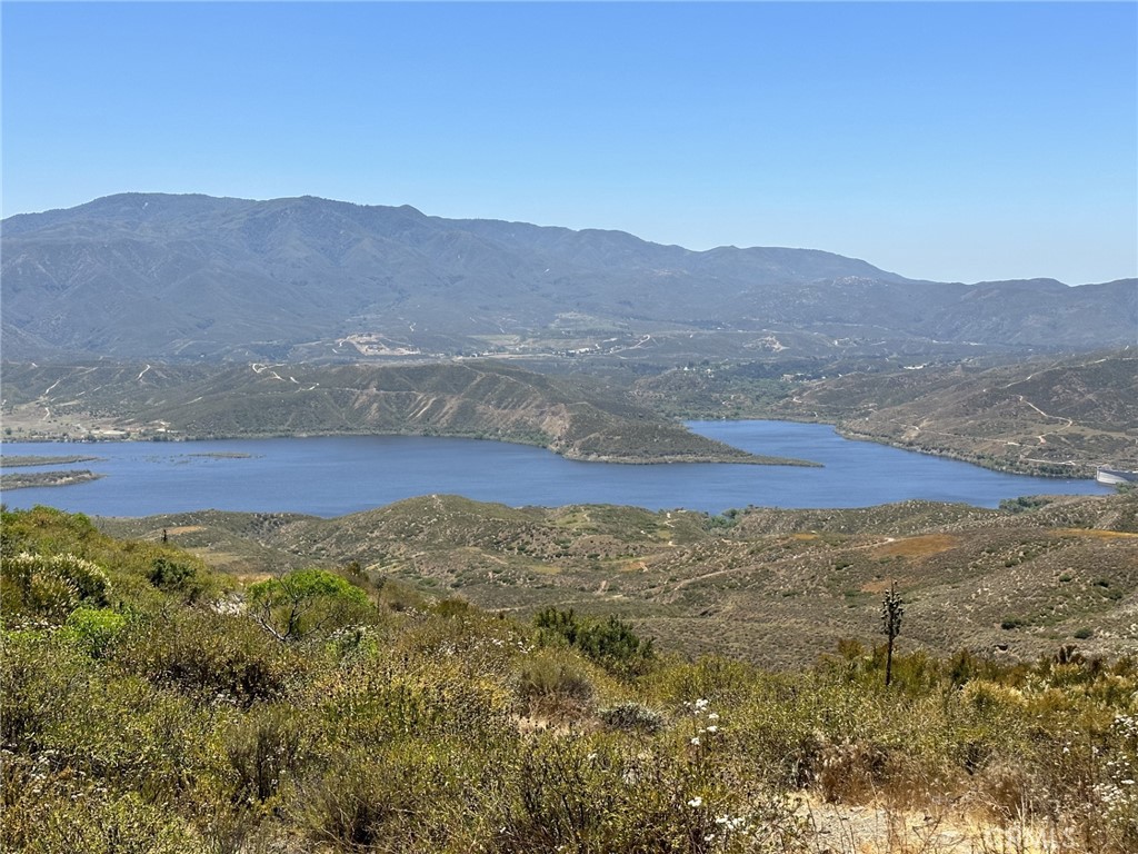 a view of mountain view with mountains in the background