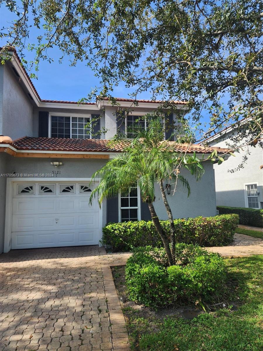 front view of house with a yard