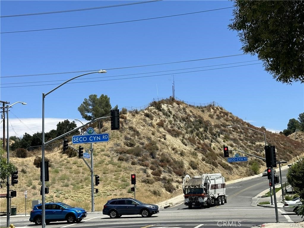 a view of street