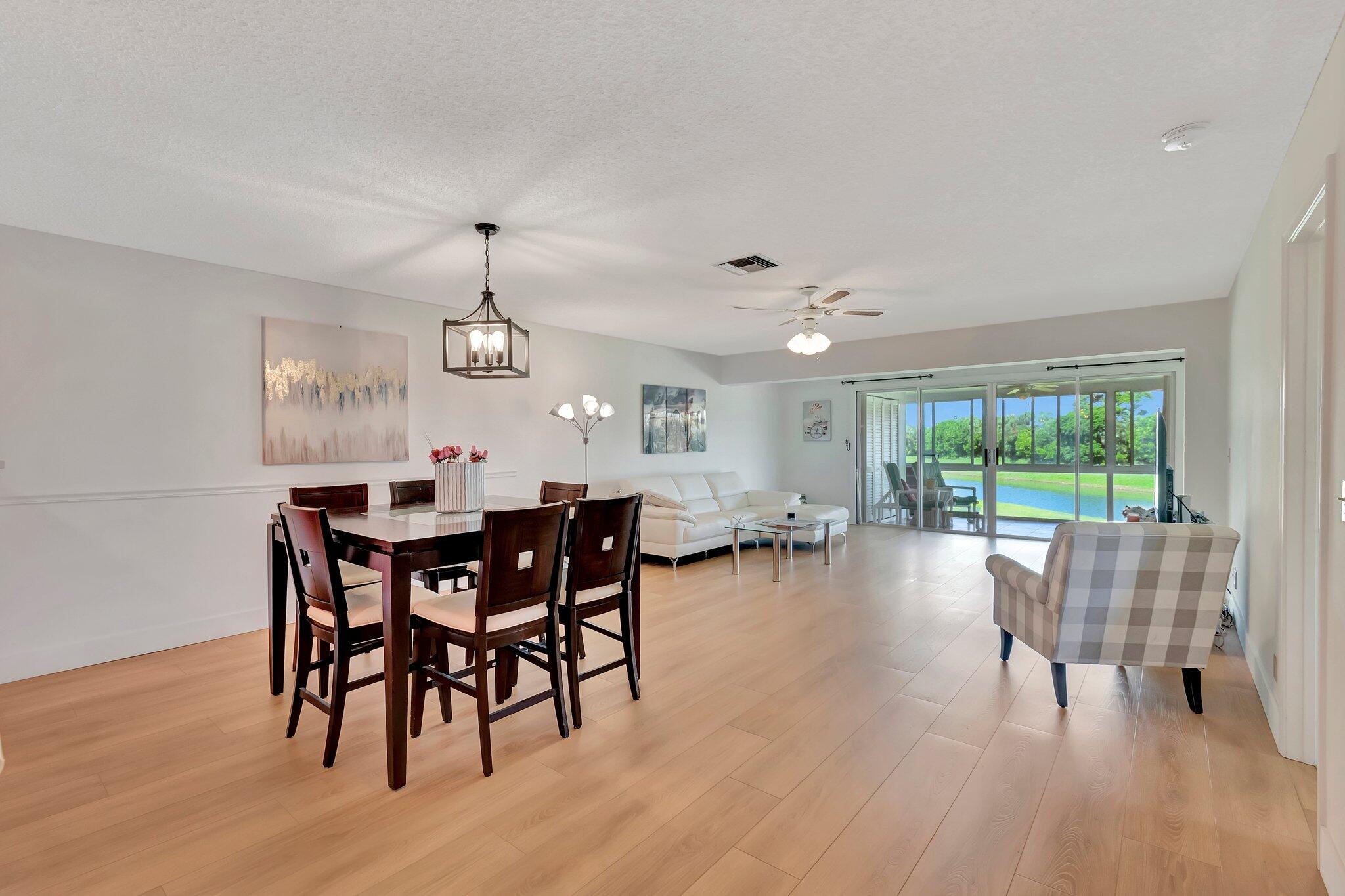 Dining Room & Living Room