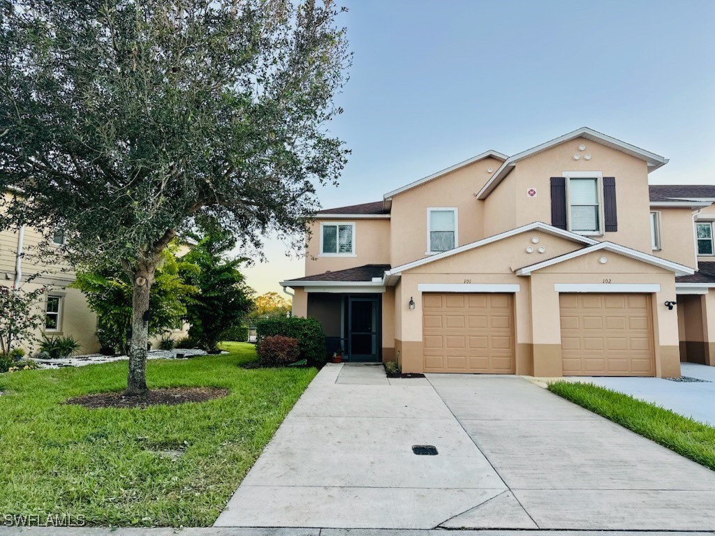 front view of house with a yard