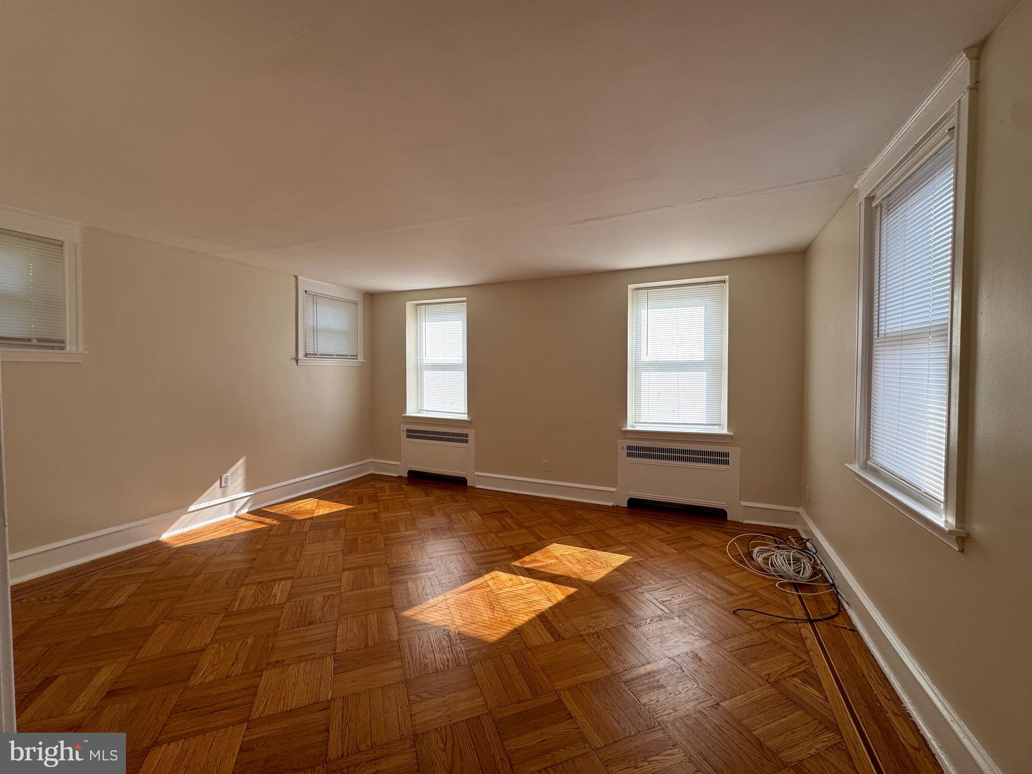 a view of a room with window