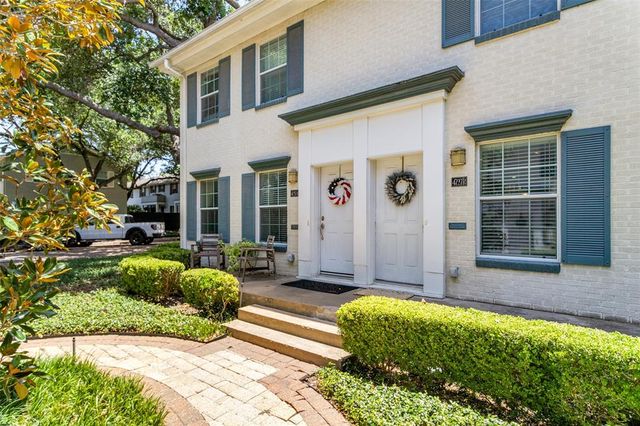 $2,300 | 4727 Bradford Drive, Unit 4727B | Central Dallas