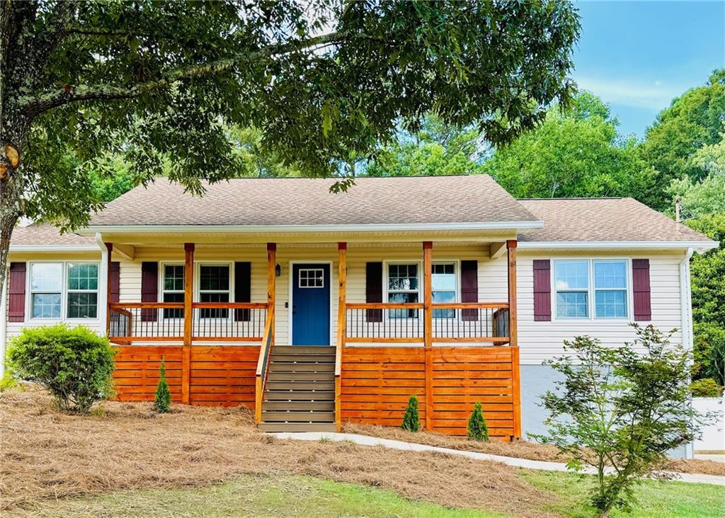 front view of a house