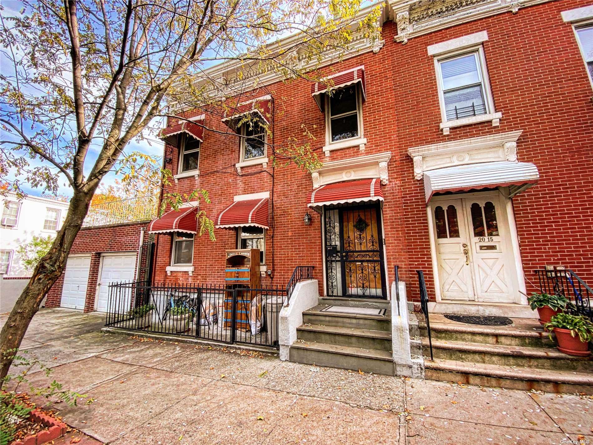 a front view of a multi story residential apartment building