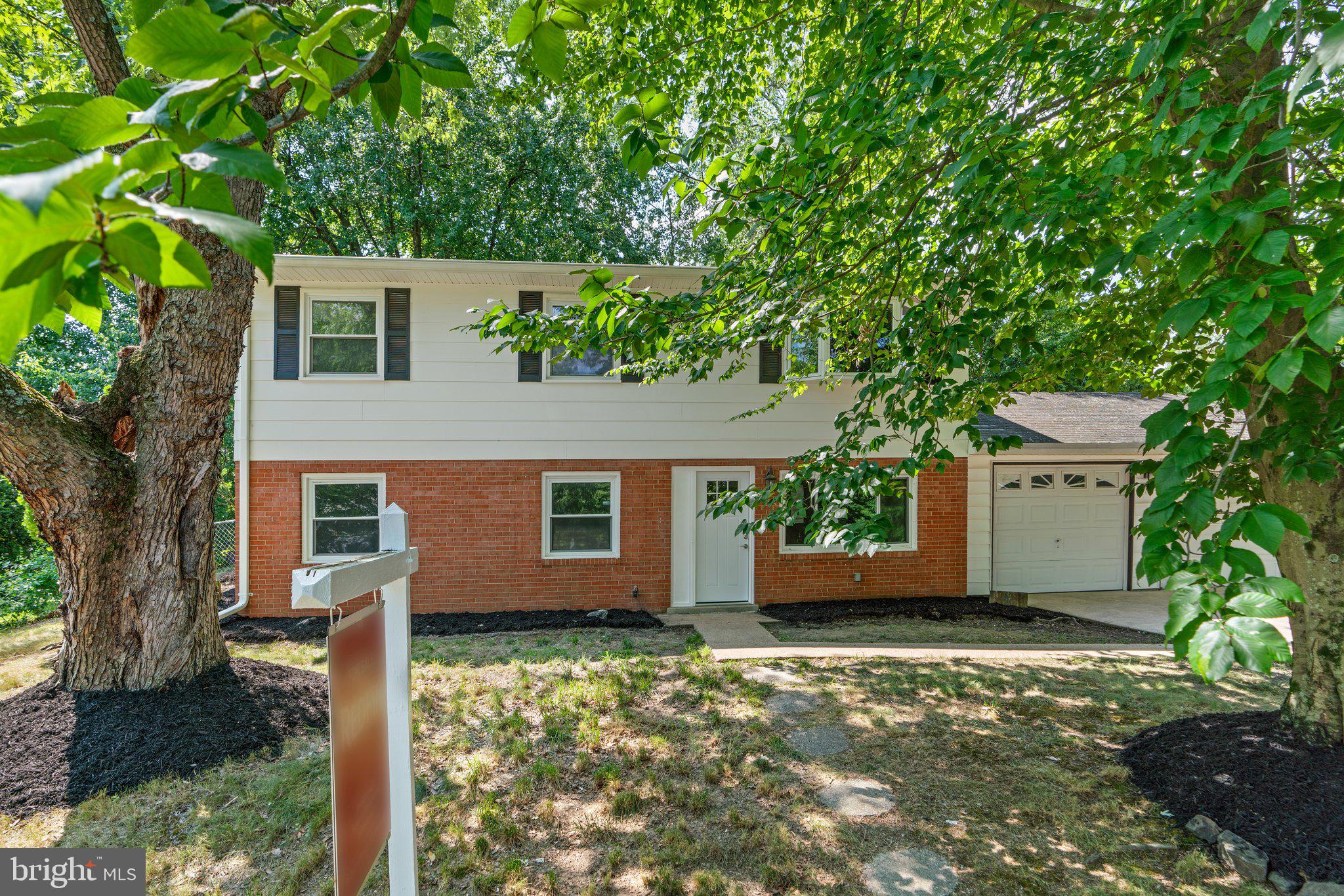 front view of house with a yard