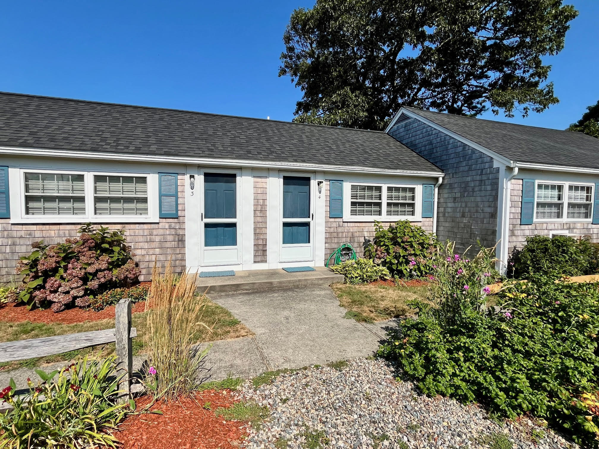 front view of a house