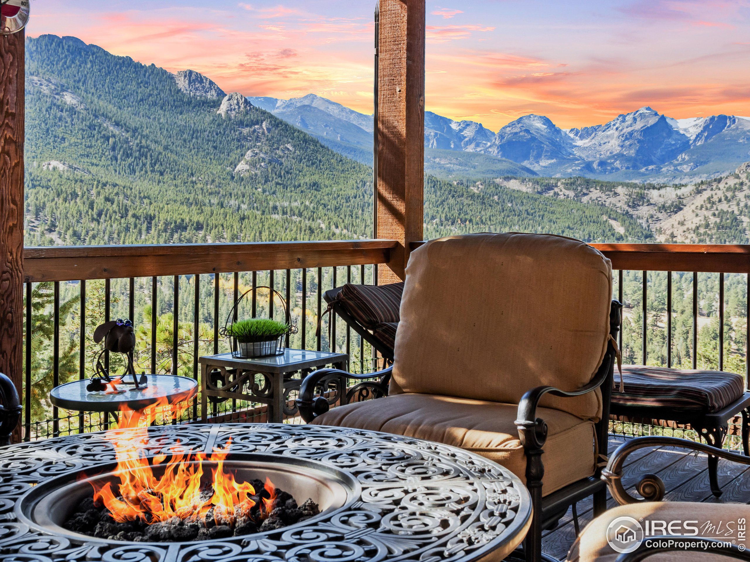 a view of balcony patio and outdoor seating