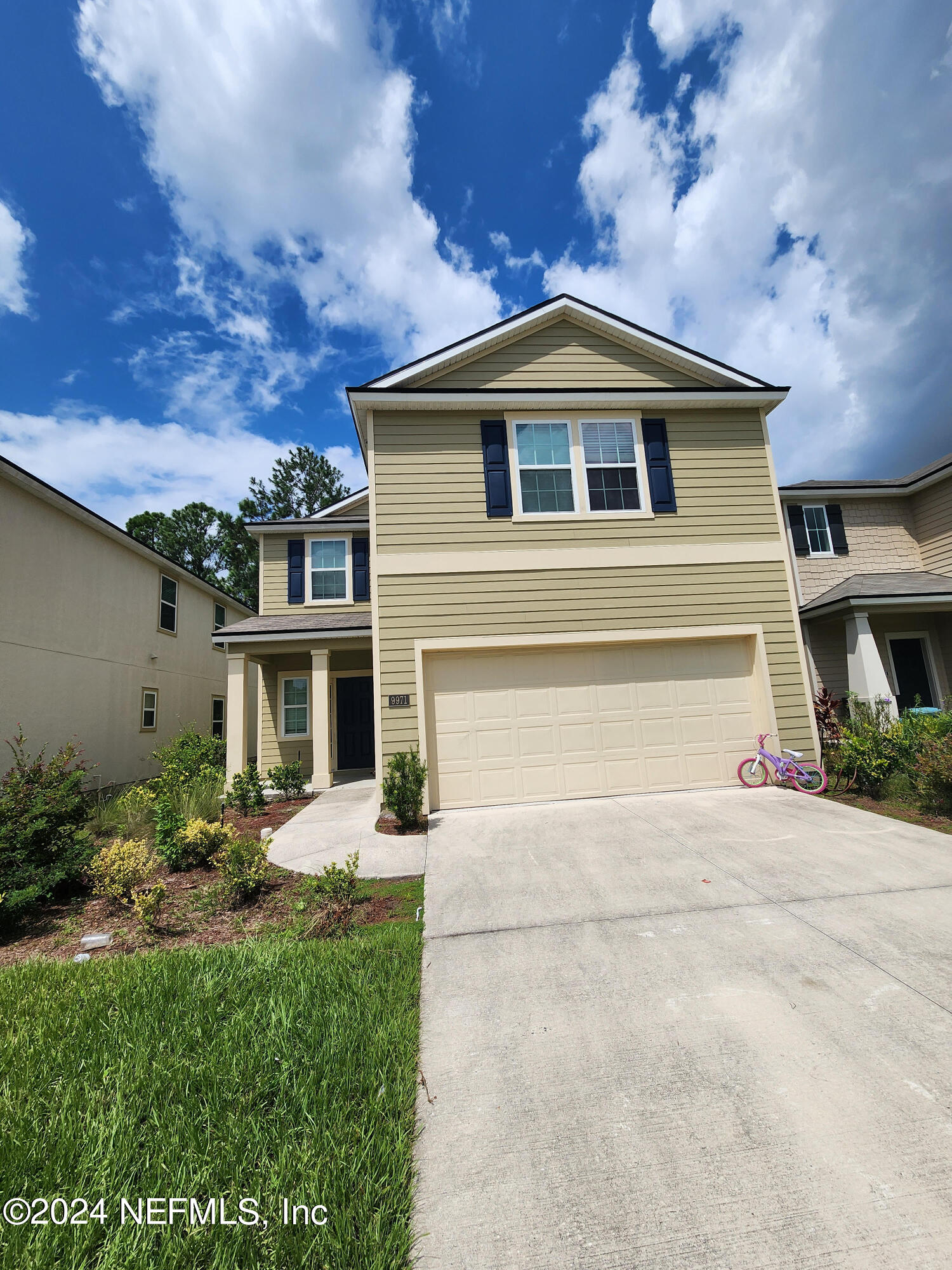 front view of house with a yard