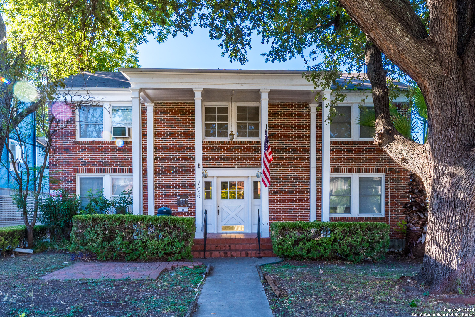 front view of a house