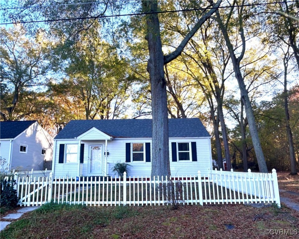 front view of a house