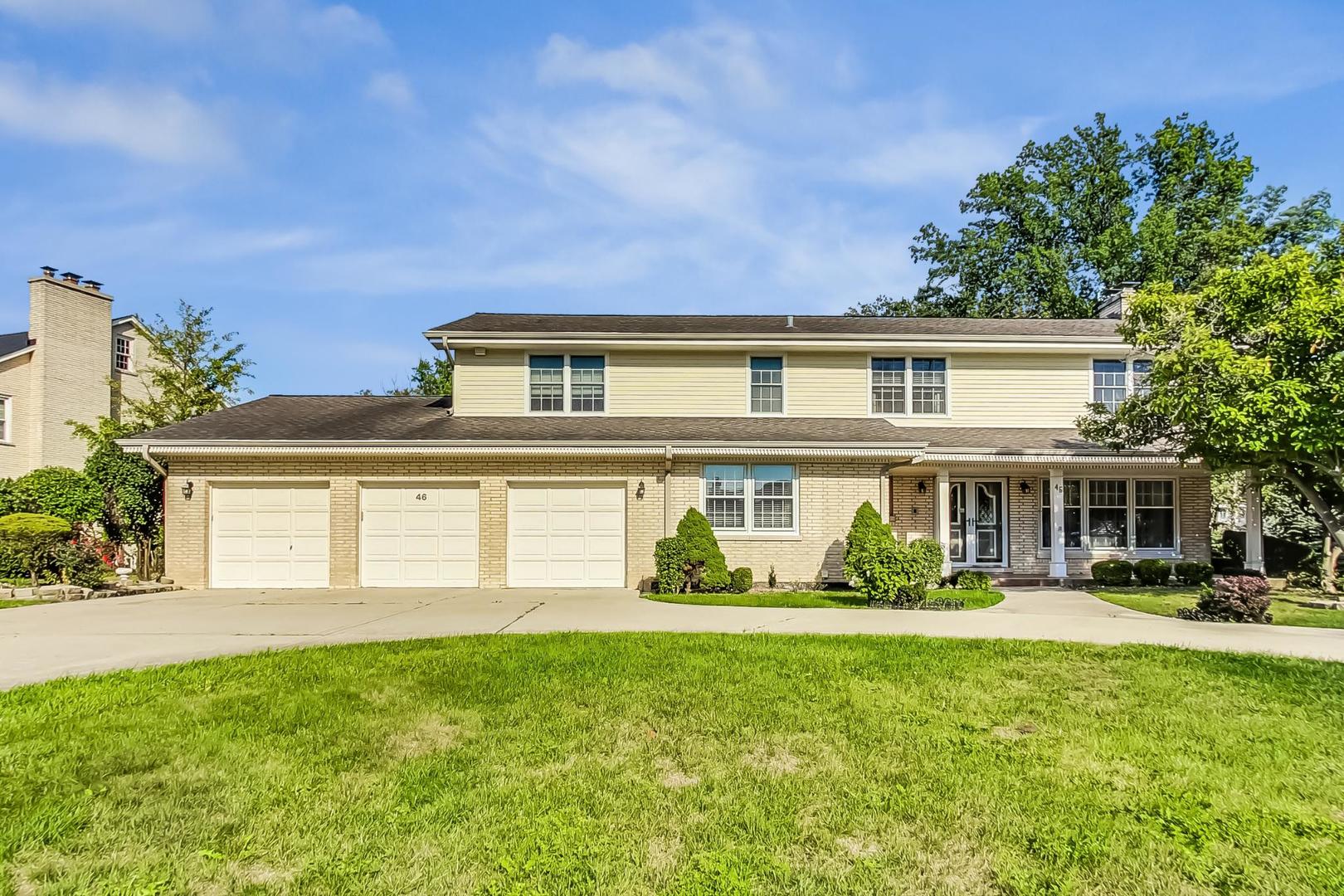 front view of house with a yard