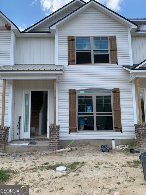 a view of a house with a window