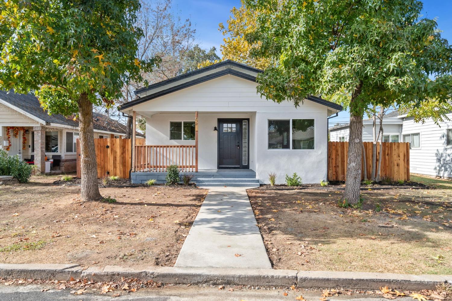 front view of a house