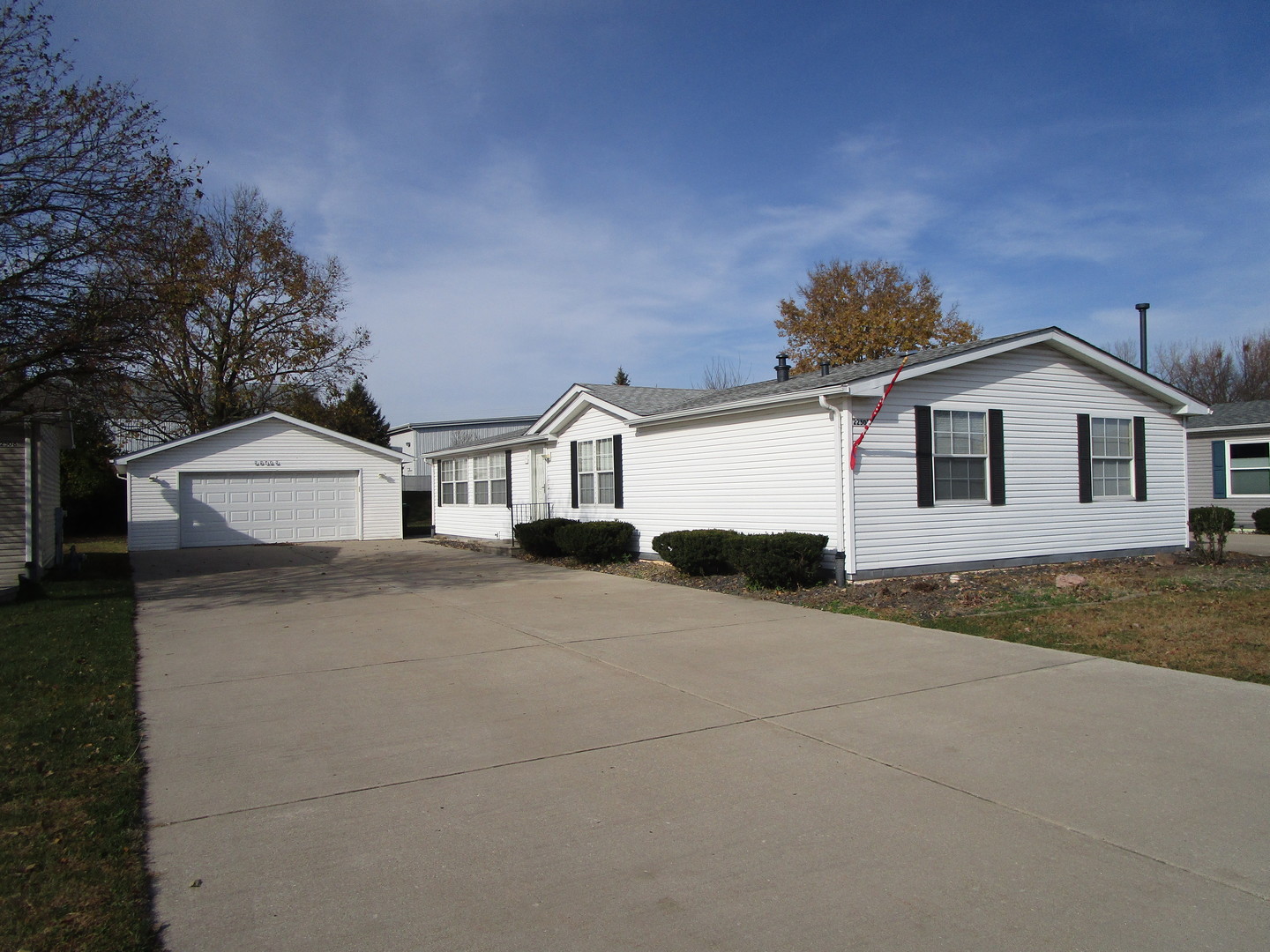 a view of house and outdoor space