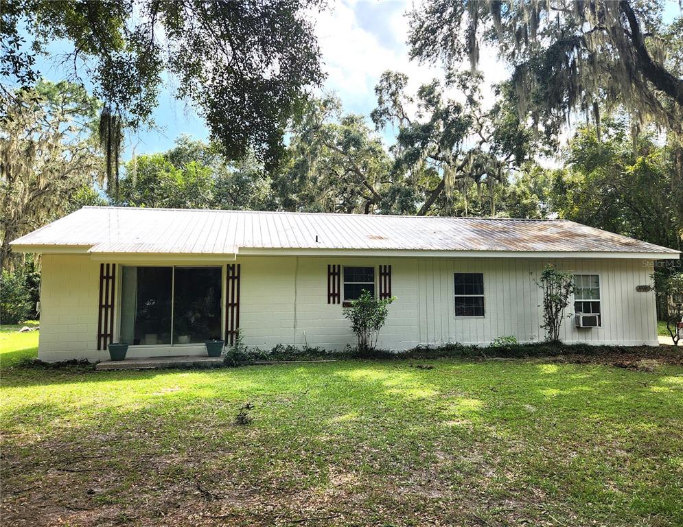 a house with front yard