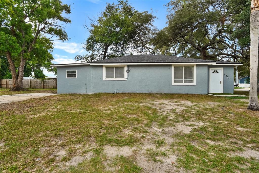 front view of house with yard