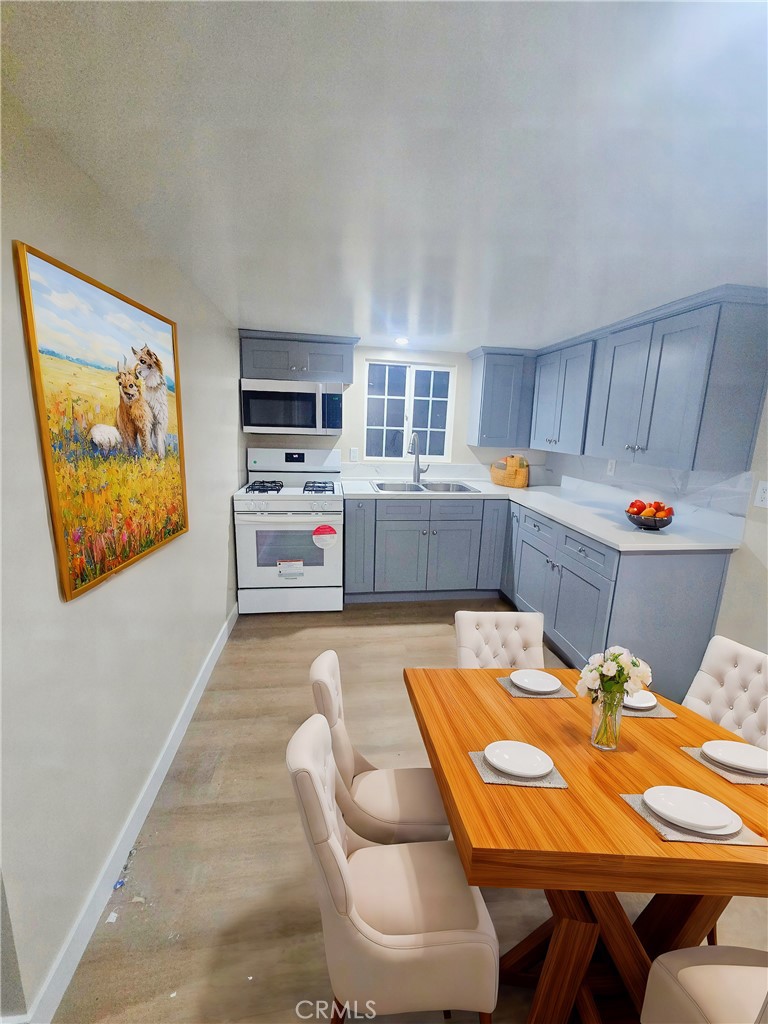 Kitchen virtually staged