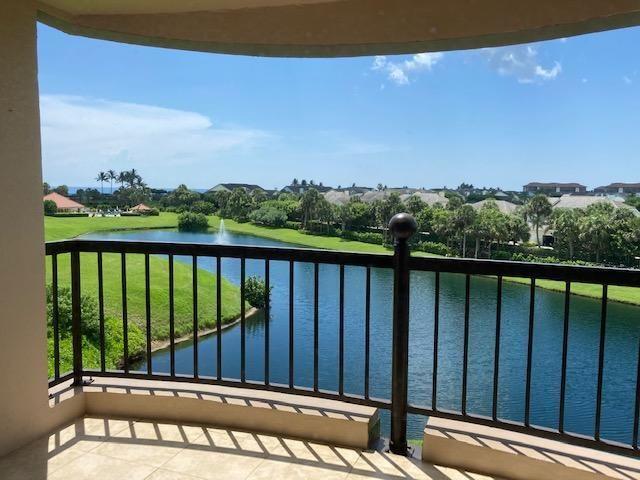 a view of a balcony