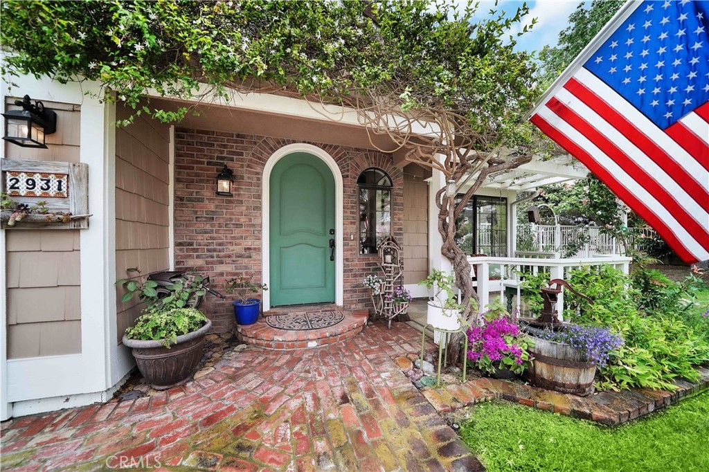 a front view of a house with porch