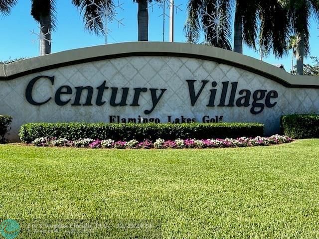 a view of a street sign