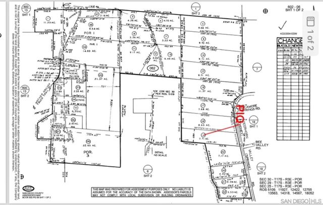 $149,000 | Lot 19-00 Deerhorn Valley Road, Unit 19 | Jamul