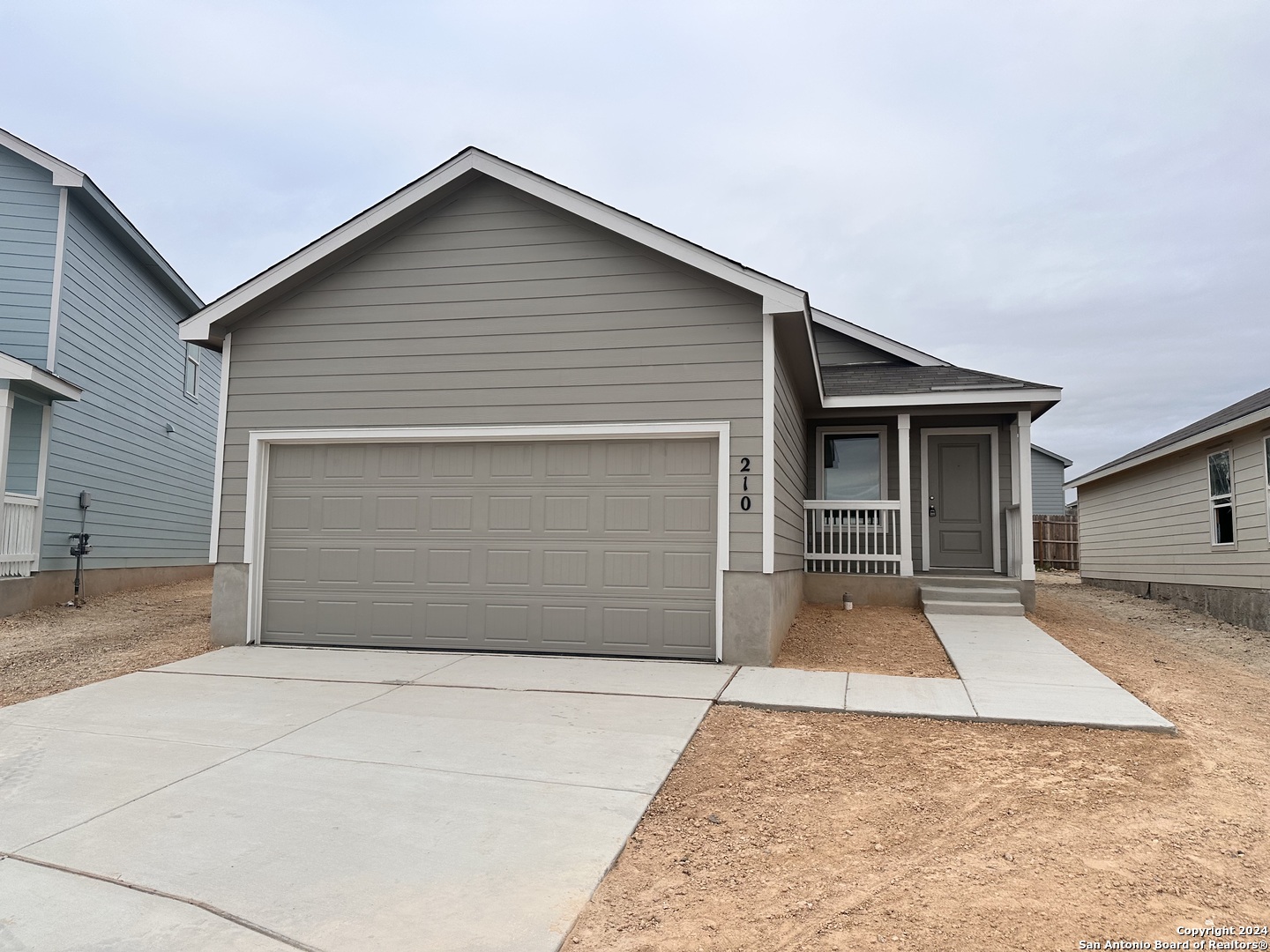 front view of a house