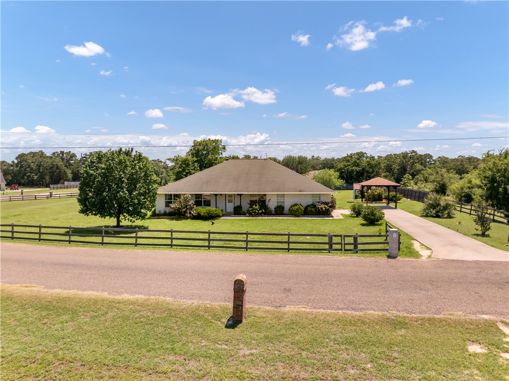 View of home's community featuring a gazebo, a rur