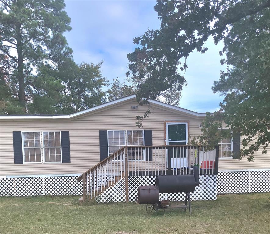 a view of a house with a deck