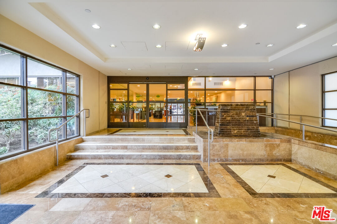 a view of a swimming pool and window