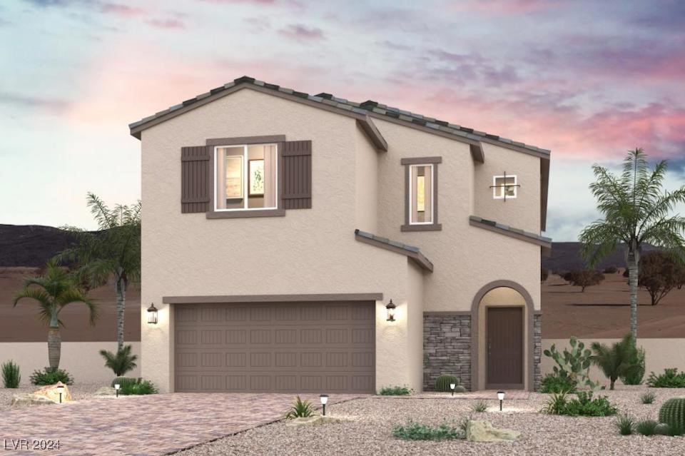 Plan 2605 - Tuscan Elevation ~ Rendering ~