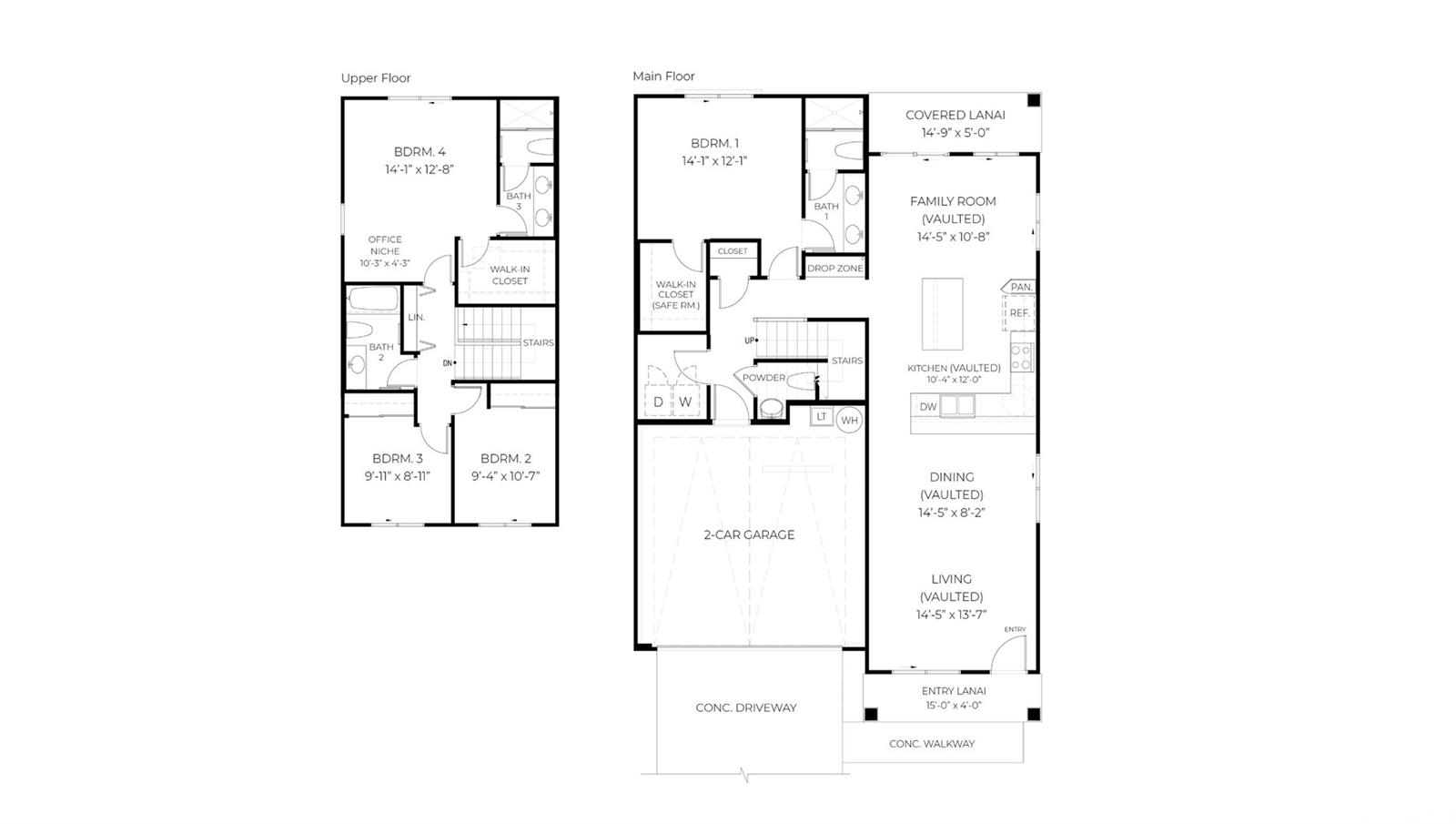 Enhanced Photo.  Photo is representation of floor plan but not the actual home.