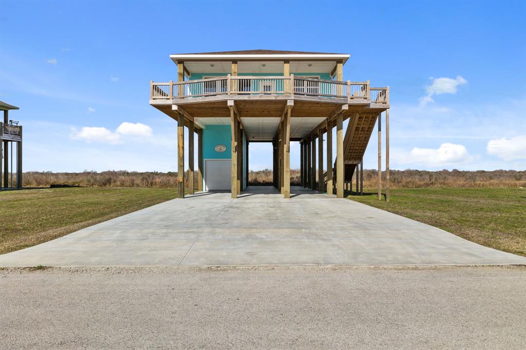 a view of a roof deck