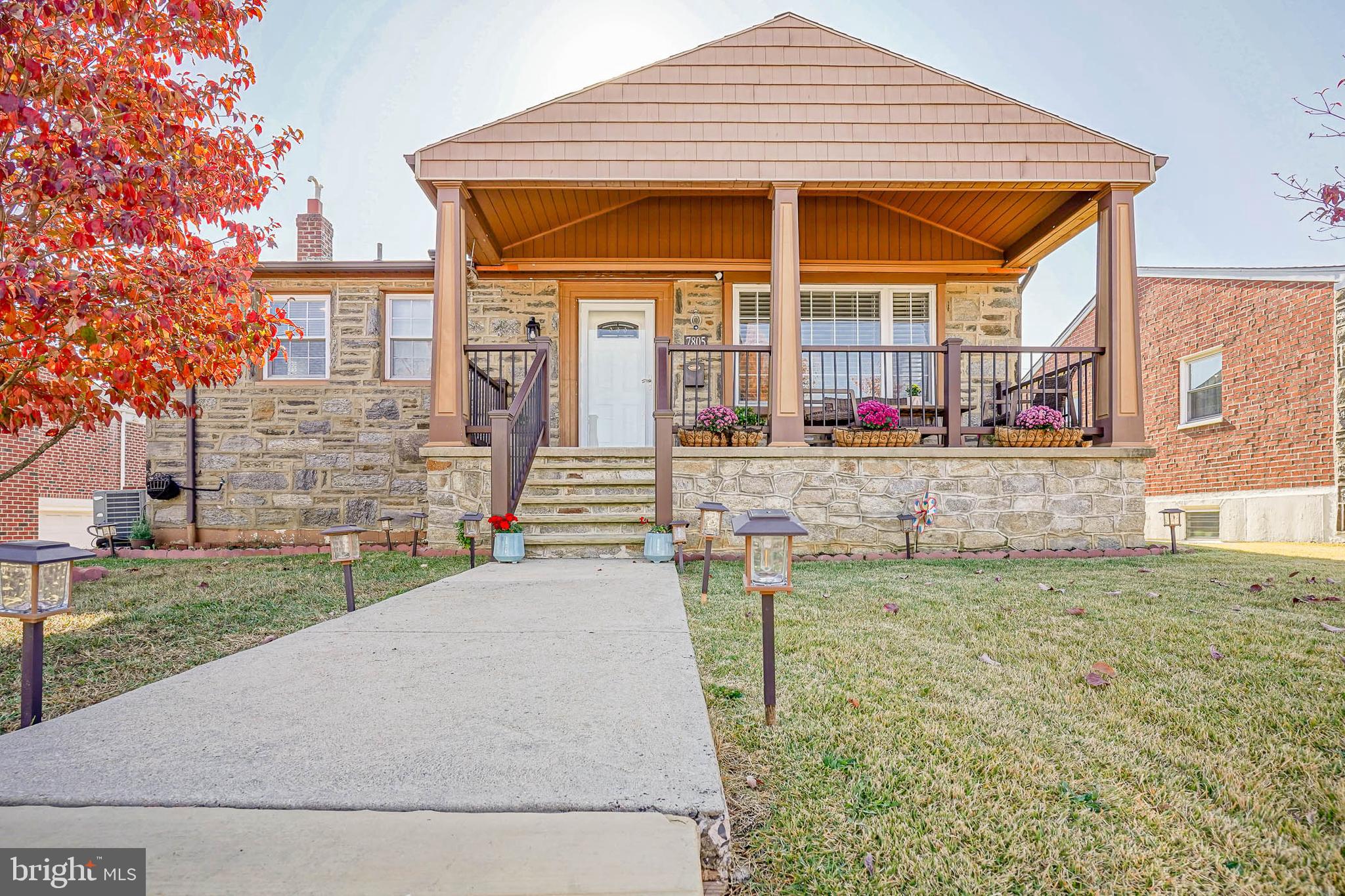 front view of house with a yard