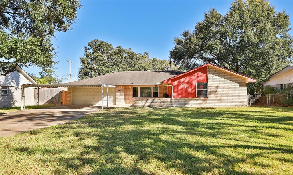 Home has inviting Elevation and surrounded by mature trees.