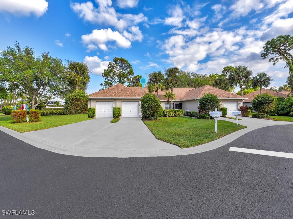 a view of a house with a entertaining space