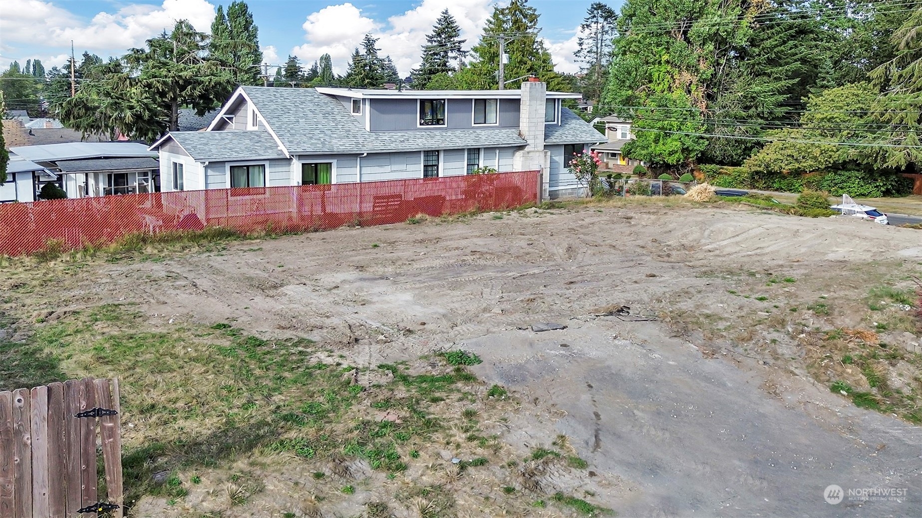 front view of a house with a big yard