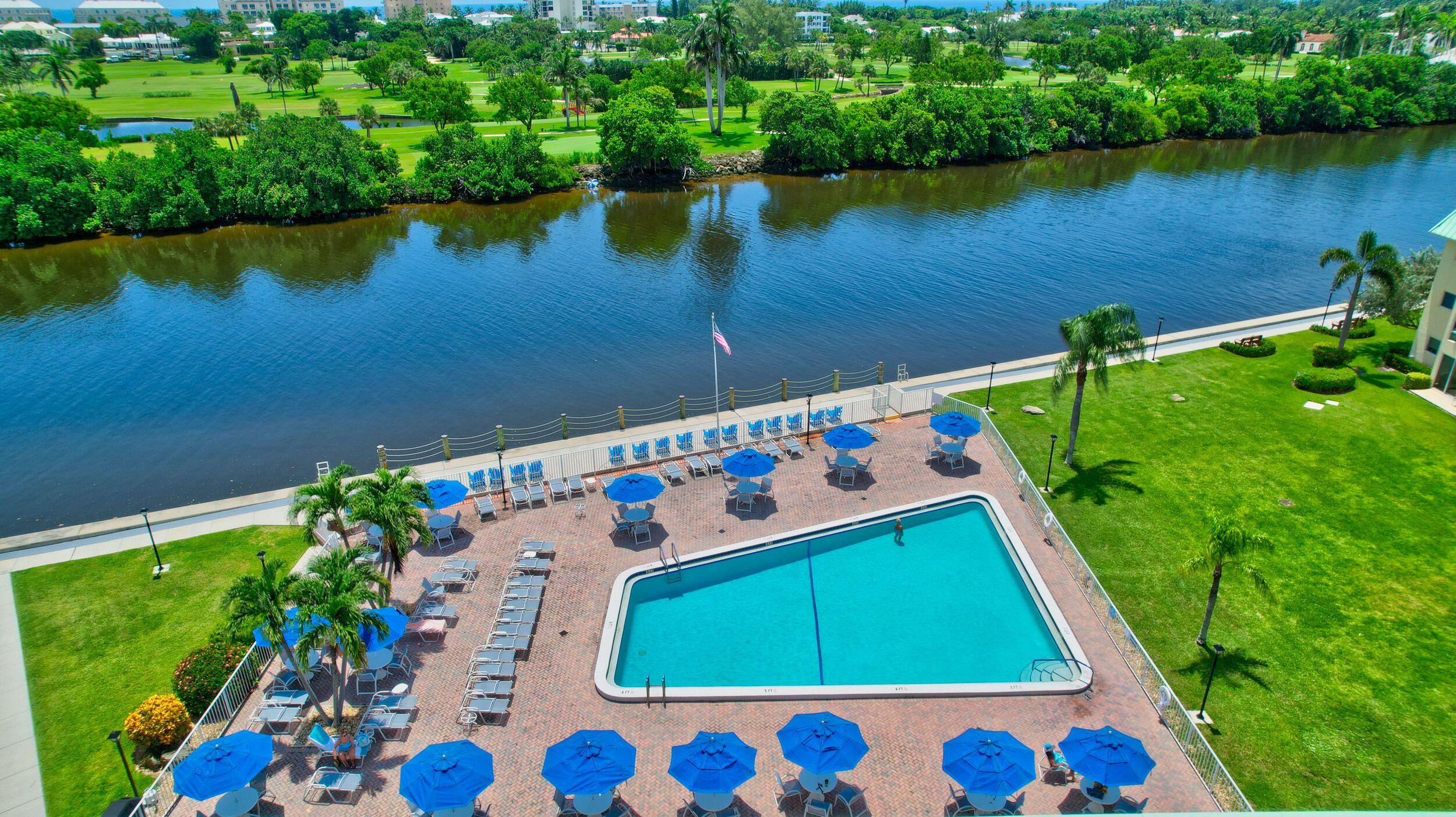 Salt Water Heated Pool