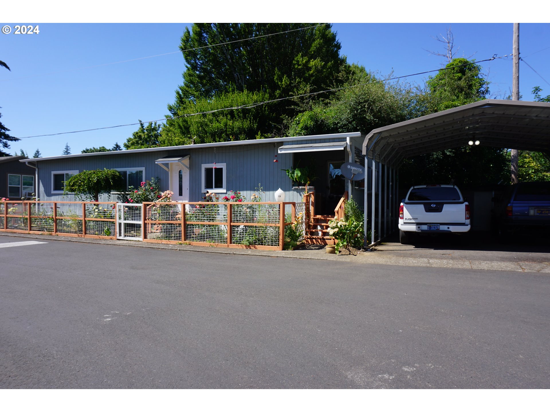 a view of outdoor space and yard