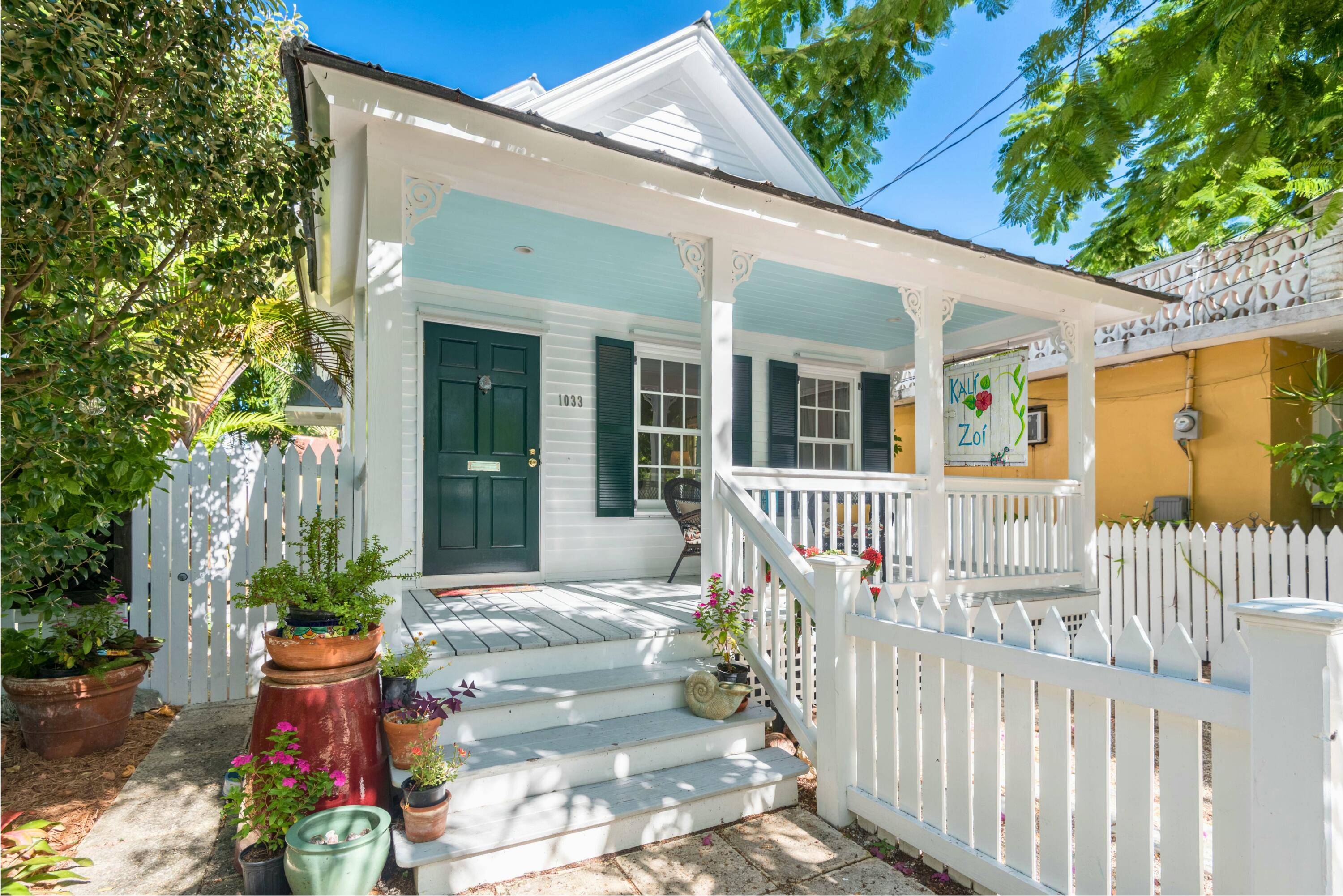 a front view of a house with a porch