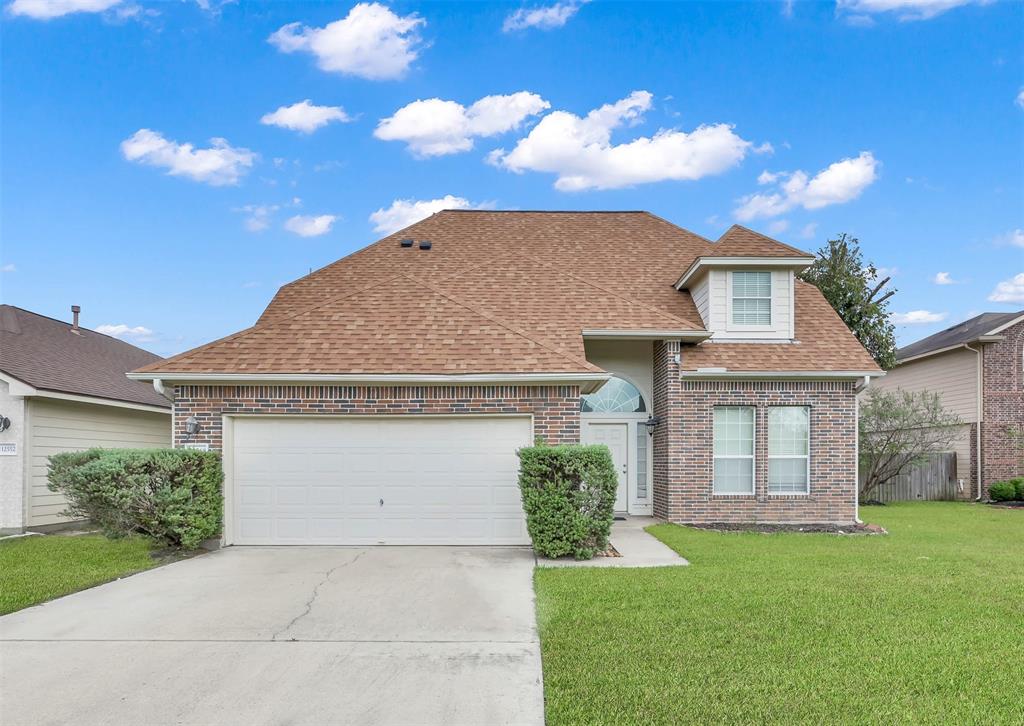 front view of house with a yard