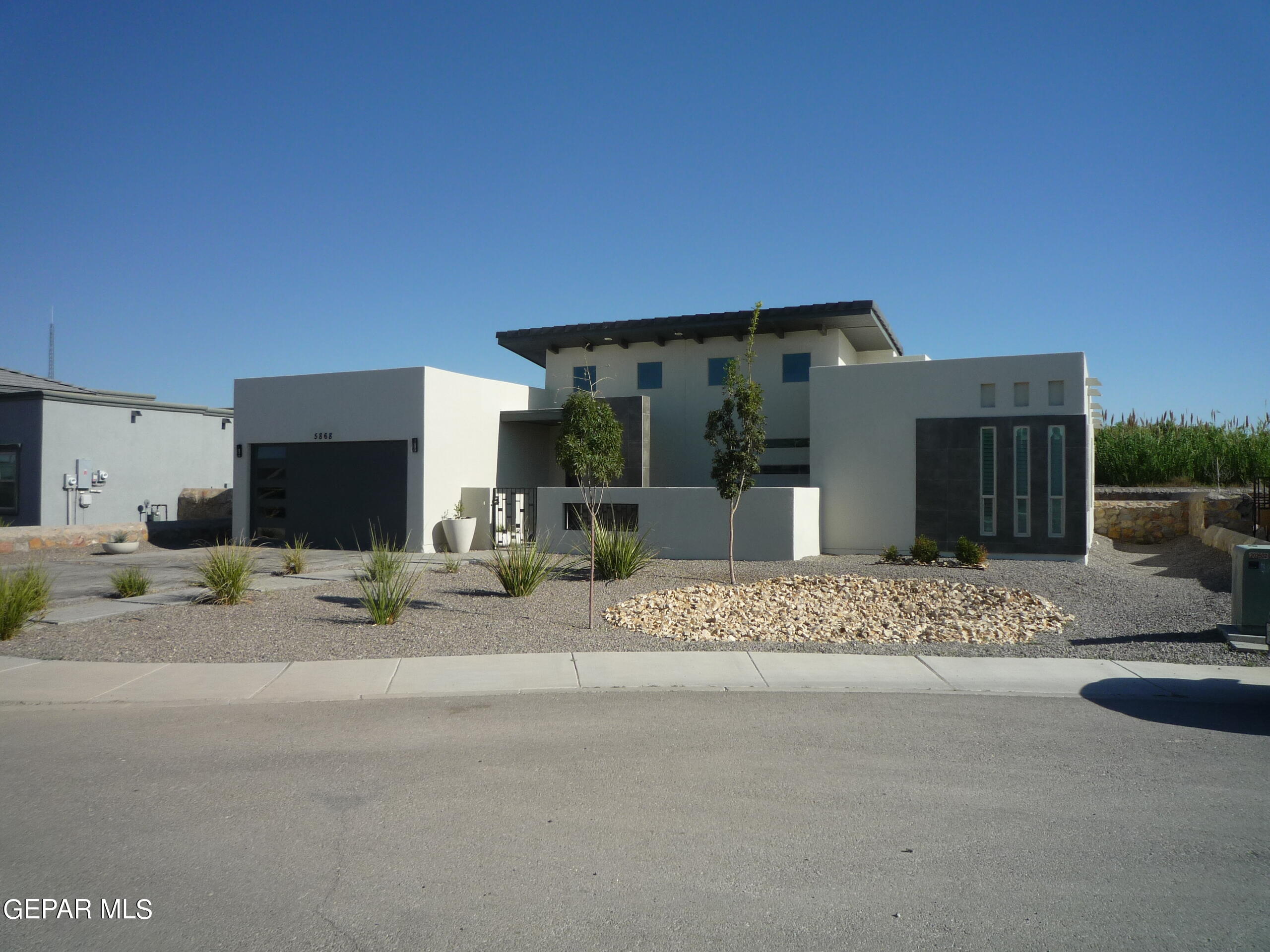 a view of a house with a outdoor space