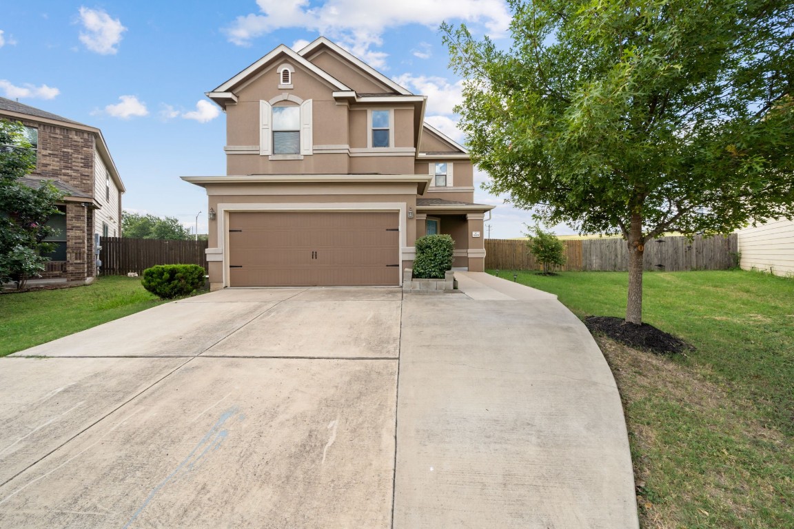 a view of house and outdoor space and yard