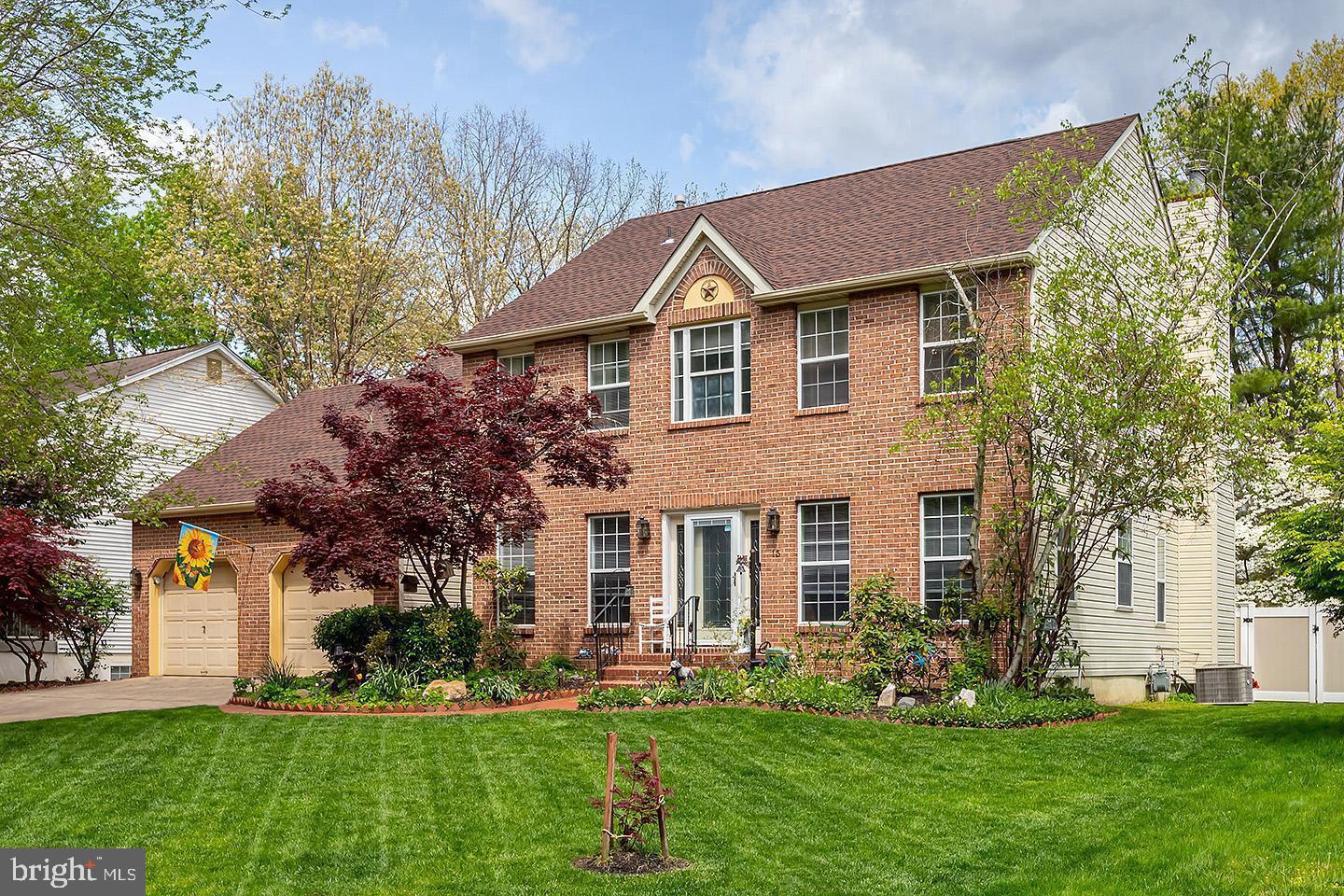 front view of house with a yard